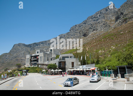 Talstation der Seilbahn. Table Mountain Kapstadt Südafrika Stockfoto