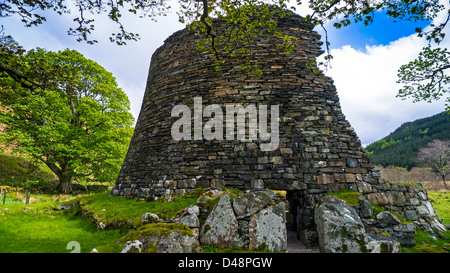 Dun Telve Broch, Gleann Beag, in der Nähe von Glenelg, Lochalsh, Scotland UK Stockfoto