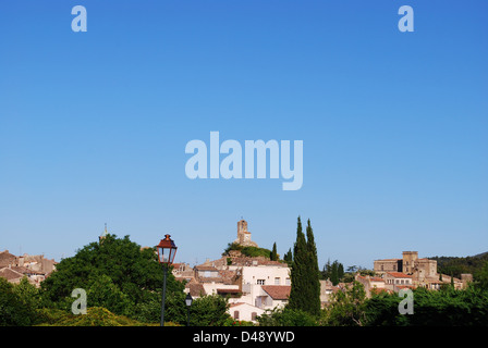 Alte Dorf Lourmarin, Departement Vaucluse, Provence, Frankreich Stockfoto