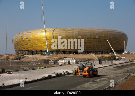 Danzig, Polen, Website der Baltic Arena Danzig Stockfoto