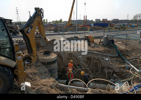 Danzig, Polen, Website der Baltic Arena Danzig Stockfoto