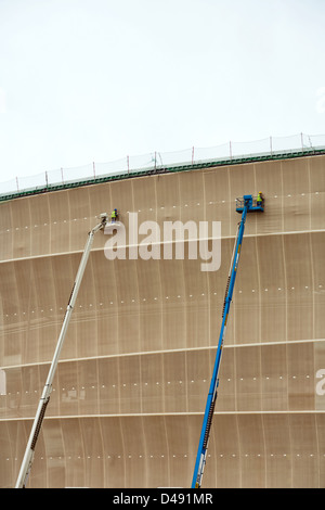 Wroclaw, Polen, Website des Stadions in Breslau Miejski Stockfoto