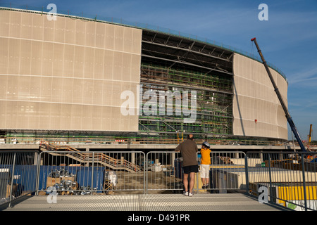 Wroclaw, Polen, Website des Stadions in Breslau Miejski Stockfoto