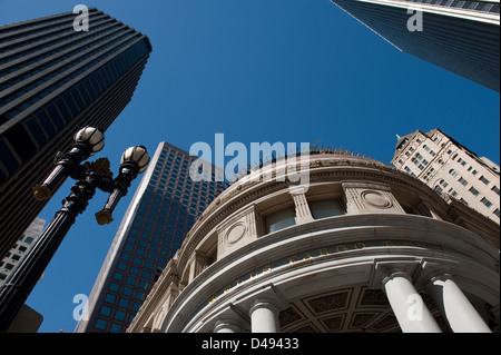 San Francisco, USA, Rotunde der Wells Fargo Bank Stockfoto