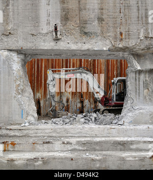 BIG, Bjarke Ingels Group, Søfartsmuseet / Danish maritime Museum, Helsingør, Dänemark 2007-2012 Stockfoto