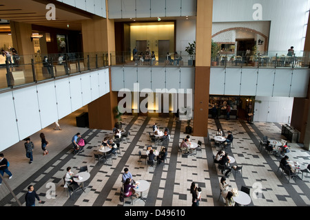 Galleria Einkaufszentrum Atrium in Tokyo Midtown einkaufen, Hotel- und Wohnkomplex in Roppongi, Tokyo, Japan Stockfoto