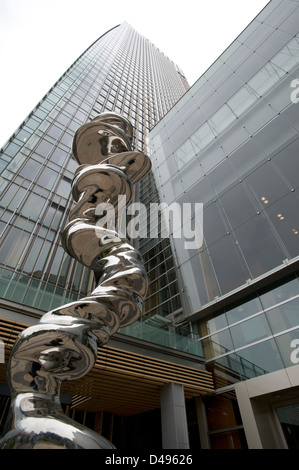 Das 4. höchste Gebäude in Japan ist die Tokyo Midtown gemischt genutzten einkaufen, Hotel und Wohnkomplex in Roppongi, Tokyo. Stockfoto