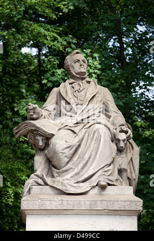 Berlin, Deutschland, der Richard Wagner-Denkmal im Tiergarten Stockfoto