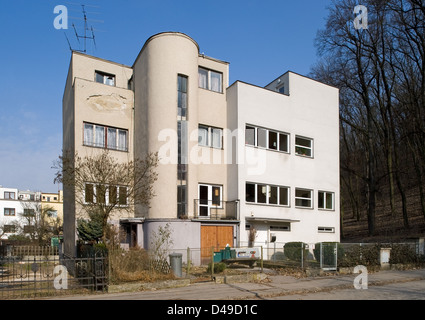 Brno, Tschechische Republik, Werkbundsiedlung Bruenn Häuser 4 und 5 des Josef Stepanek Stockfoto