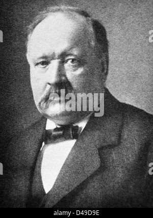 Svante August Arrhenius, schwedischer Wissenschaftler und einer der Gründer der Wissenschaft der physikalischen Chemie Stockfoto