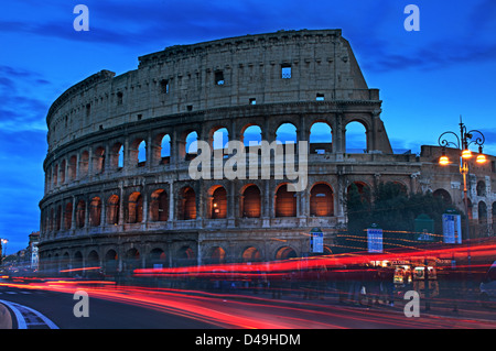 Archäologische Zone Kolosseum Roms Stadtzentrum Stockfoto