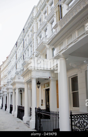 Courtfield Gardens Villen Häuser im Royal Borough of Kensington und Chelsea, London, -ein Verkauf auf Alamy, keine anderswo Stockfoto