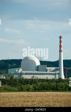 Leibstadt, Schweiz, Kernkraftwerk Leibstadt Stockfoto