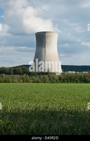 Leibstadt, Schweiz, Kernkraftwerk Leibstadt Stockfoto