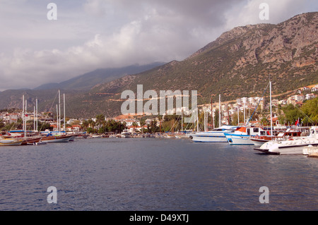 Hafen von Kas, Türkei Stockfoto