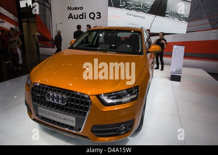 Barcelona, Spanien, der Internationalen Automobilausstellung in Barcelona Stockfoto