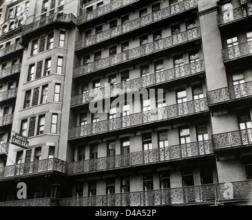 Chelsea Hotel, 222 West 23rd Street, Manhattan. Stockfoto