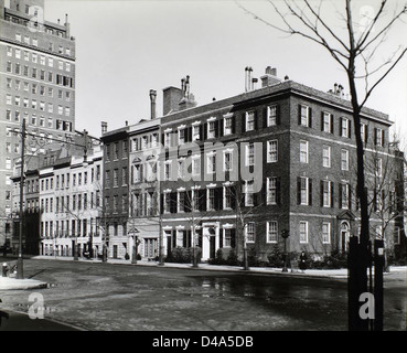 Sutton Place: Ann Morgan Stadthaus auf Ecke, Nordost-c... Stockfoto