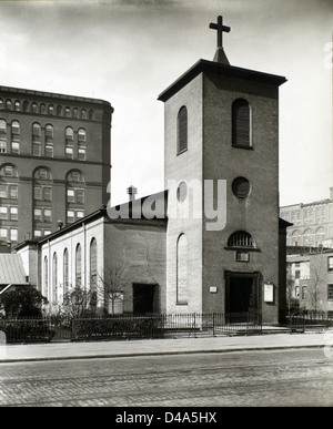 Kapelle St. Lukes, 483 Hudson Street, Manhattan. Stockfoto