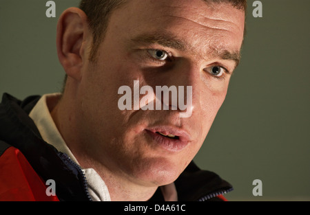 Dean Ryan englischer Rugby-Trainer und ehemaliger England Rugby international Stockfoto