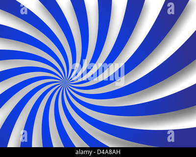 schattierte blauen Wirbel, abstrakte Kunst-Vektorgrafik Stockfoto