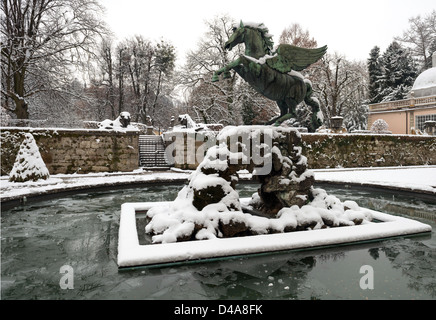 Pegasus im Mirabellgarten in Salzburg in Österreich Stockfoto