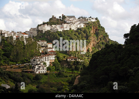 Casares in Südspanien Stockfoto