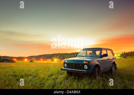 Lada Niva 4 x 4 Offroad (Vaz 2121) (Vaz-21213) (Vaz-21214) Stockfoto