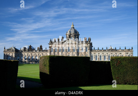 Haus und Garten, Castle Howard, North Yorkshire Stockfoto