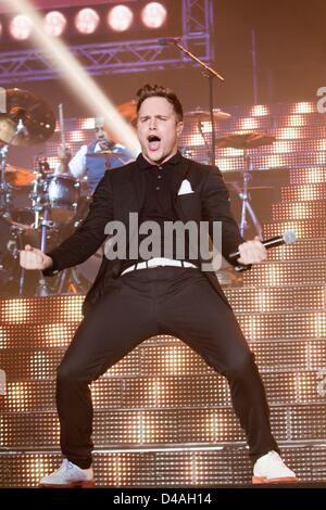 London, UK. 10. März 2013. Olly Murs durchführen in der Wembley Arena. Bildnachweis: Andrew Spiers / Alamy Live News Stockfoto