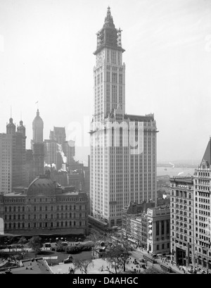 Woolworth Building in New York City, USA Stockfoto