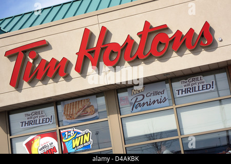 Tim Hortons Stockfoto