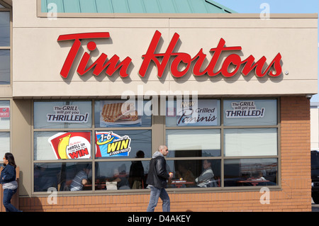 Tim Hortons Stockfoto