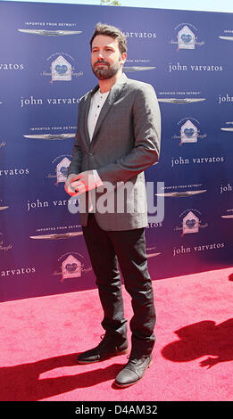 Los Angeles, Kalifornien, USA. 10. März 2013. BEN AFFLECK besucht der John Varvatos 10. jährliche Stuart House nutzen (Image Credit: Credit: Karen Curley/ZUMAPRESS.com/Alamy Live News) Stockfoto