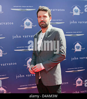 Los Angeles, Kalifornien, USA. 10. März 2013. BEN AFFLECK besucht der John Varvatos 10. jährliche Stuart House nutzen (Image Credit: Credit: Karen Curley/ZUMAPRESS.com/Alamy Live News) Stockfoto