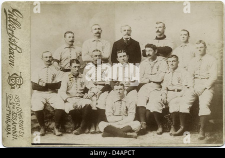 Philadelphia Baseball Club, p., 1892, Allen, Reilly, Thompso... Stockfoto