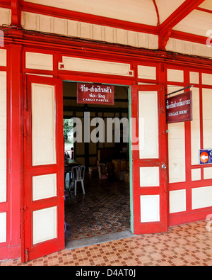 Thailands schönsten Bahnhof/Hua Hin/Thailand Stockfoto