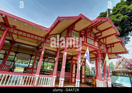 Thailands schönsten Bahnhof/Hua Hin/Thailand Stockfoto