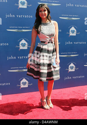 Los Angeles, Kalifornien, USA. 10. März 2013. NINA DOBREV besucht der John Varvatos 10. jährliche Stuart House nutzen (Image Credit: Credit: Karen Curley/ZUMAPRESS.com/Alamy Live News) Stockfoto