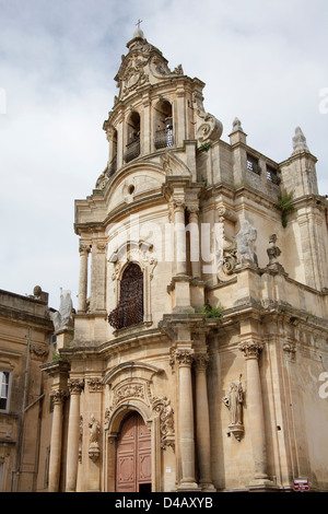 Ragusa, Italien, die Kirche St. Josef in Ragusa Stockfoto