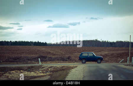 Lada Niva 4 x 4 Offroad (Vaz 2121) (Vaz-21213) (Vaz-21214) Stockfoto