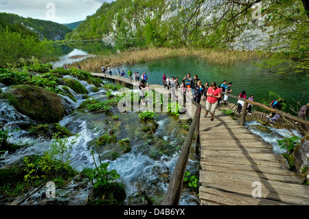 Nationalpark Plitvicer Seen-Kroatien Stockfoto