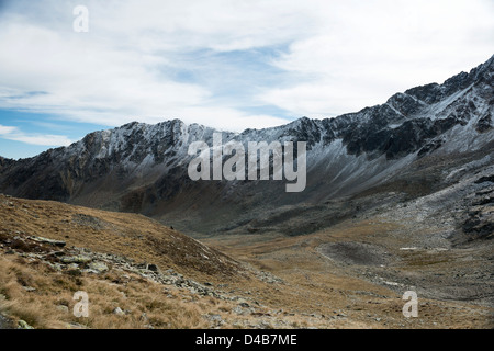 Bergwelt in Tirol, in der Nähe von Sölden, Österreich Stockfoto