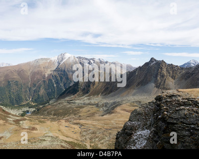 Bergwelt in Tirol, in der Nähe von Sölden, Österreich Stockfoto