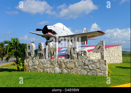 BAM #4 Luftwaffe Flughafen Cozumel Mexiko Stockfoto