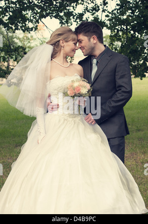 Hochzeitstag Stockfoto