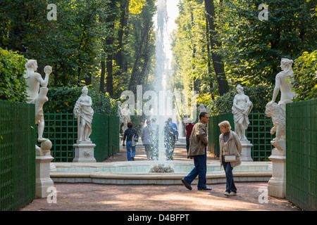 St. Petersburg, Sommergarten Stockfoto