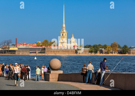 St. Petersburg, Peter-Pauls-Festung Stockfoto