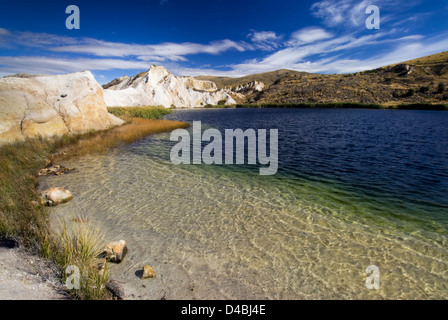 Blue Lake, St. Bathan, Central Otago, Neuseeland Stockfoto