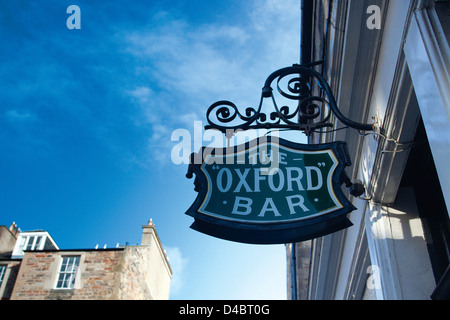 Der Oxford Bar, Edinburgh, Lothian Stockfoto